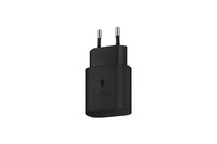 Samsung 25W Netzteil EP-TA800EBE USB-C LadegeräT Mit Schnellladefunktion Schwarz