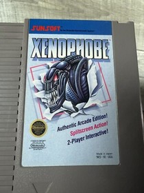 Xenophobe (Nintendo Entertainment System, 1988) NES W/ Manual