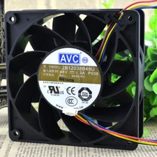 AVC 2B12038B48U DC 48V 1.3A 12038 12CM High Air Volume Cooling Fan