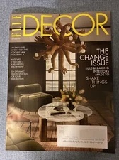 ELLE DECOR MAGAZINE - OCTOBER 2022 - THE CHANCE ISSUE , SHAKE THINGS UP  136p