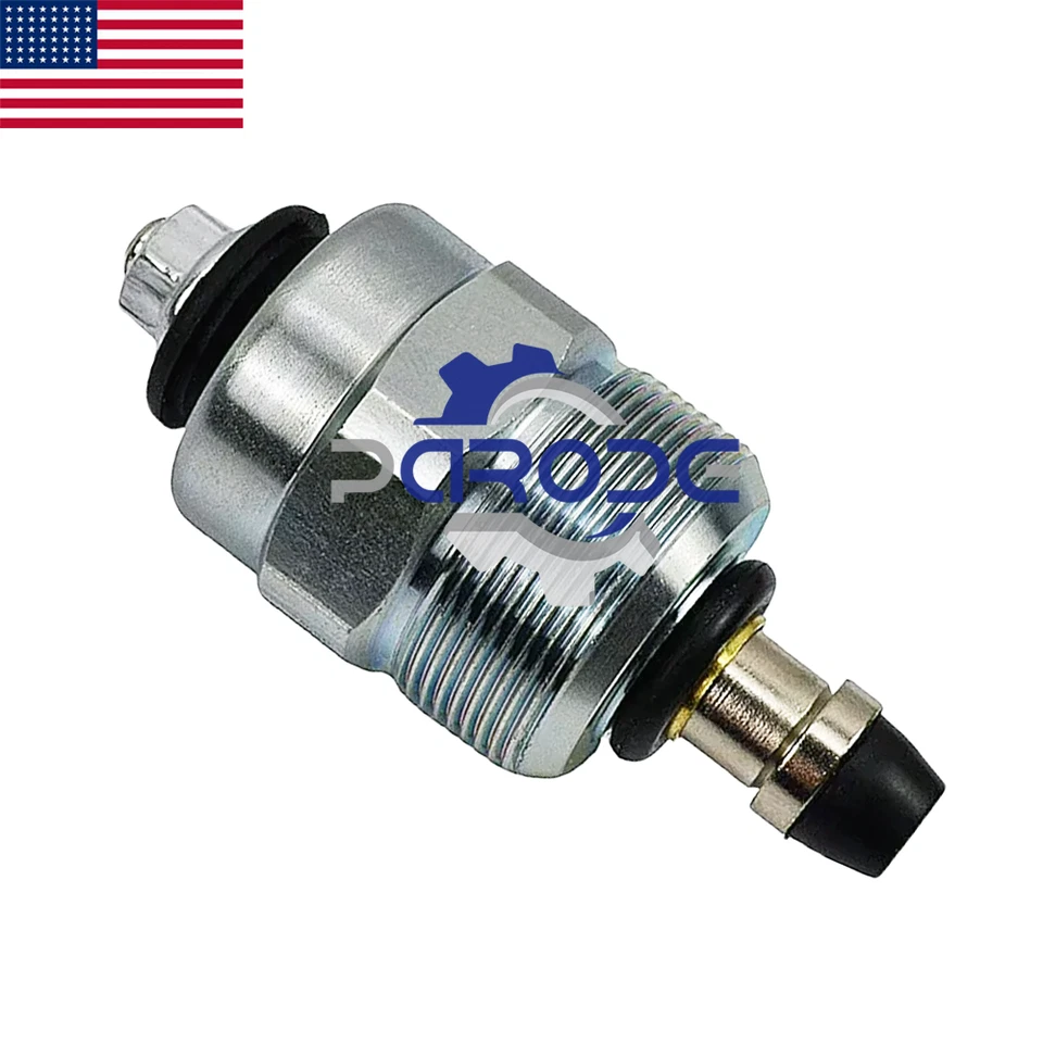 Solenoide de cierre de combustible 12 V para Dodge 1989 ~ 1993 D250 D350 W250 W350 camioneta diésel Foto 2 de 4