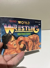 Tecmo World Wrestling Nintendo NES Boxed with Manual  PAL A Uk