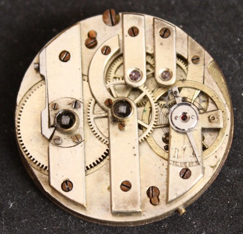Mouvement De Montre à Gousset Vintage - Balancier Mécanique, Années 1920
