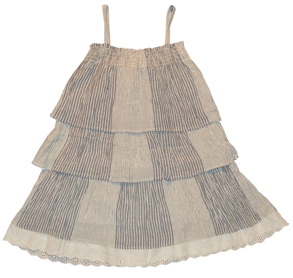 Mezcla de Algodón para Niñas Gap Vestidos Azul