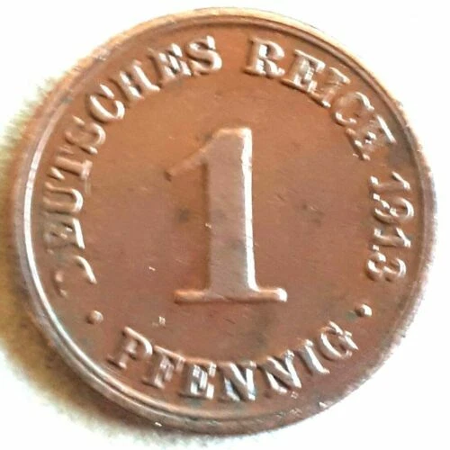 Prophila Sammlermünze: Deutsches Reich 1 Rentenpfennig 1923 – Bronze, Sehr Schön, Jägernr. 306, 17,5 Mm