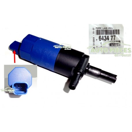 Pompe lave-phare pour Citroën C2 pour remplacer une pièce usée 643477