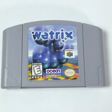 1998 Wetrix Nintendo 64 Video Game N64 Cartridge Only Cart Tested & Working
