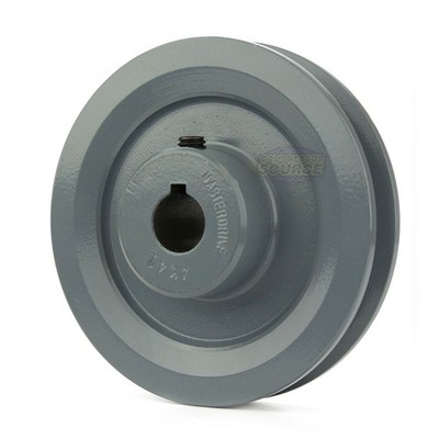 Cast Iron 4 '' Single Groove V Style Section A Belt 4L for 3/4 '' Shaft Pulley