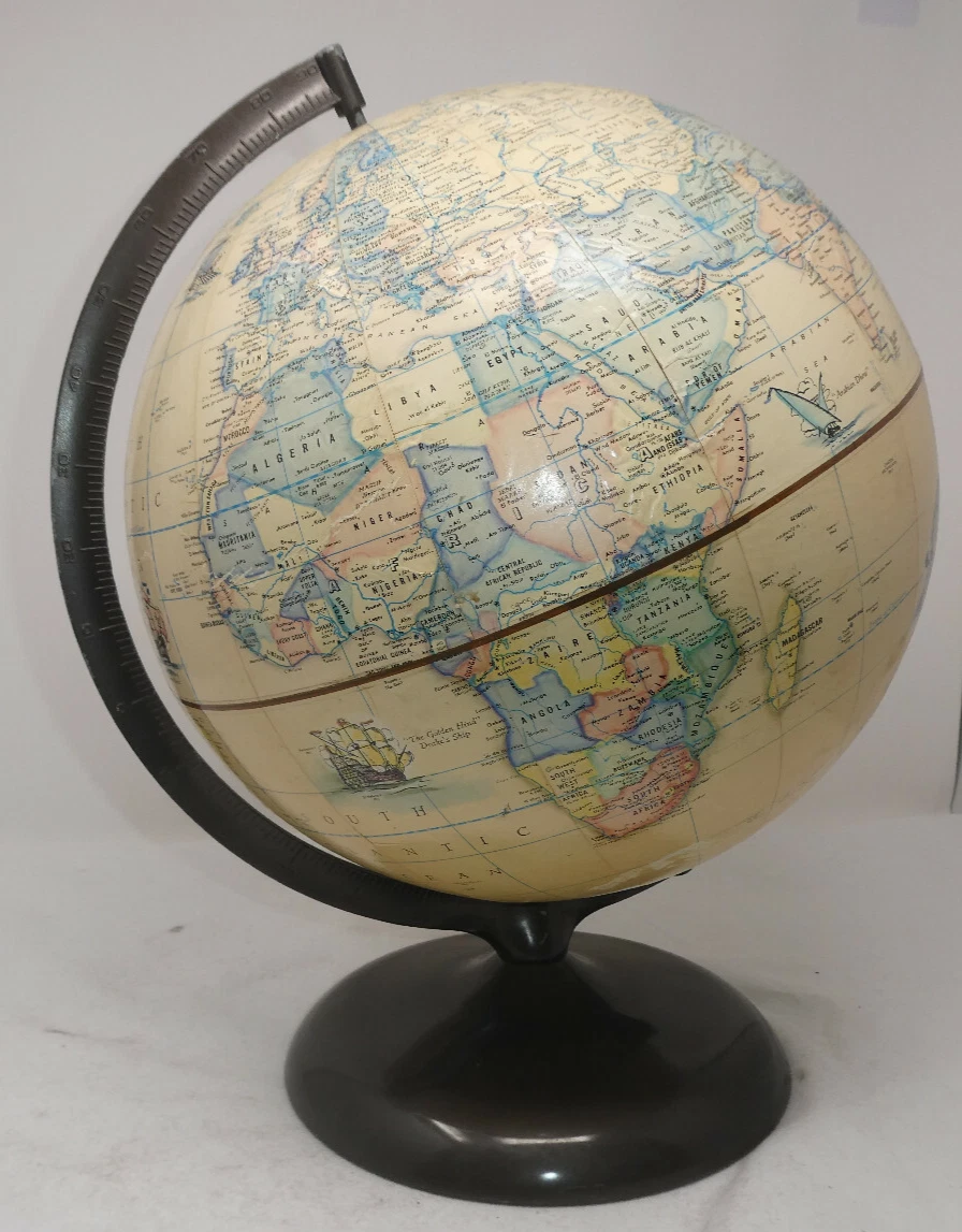 激レア　Rand McNally社　地球儀 Rand McNally & Co. Antique World Terrestrials Globes for sale | eBay