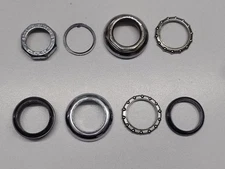 Steering Series Headsets OFMEGA 1" Racing Bike Vintage Heroic Wood White Elm