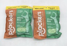 Plackers Micro Line Mint Flavored Durable Shr...