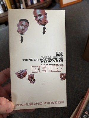 Belly VHS 1999 - Screener - DMX Nas Hype Williams Method Man.