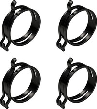 4pcs Upper Lower Radiator Hose Clamps Precise Fit High Strength Metal 4pcs Upper Lower Radiator Hose Clamps Precise Fit High Strength Metal