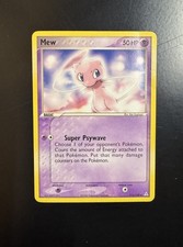 Pokémon Mew 111/110 Non-Holo Secret Rare EX Holon Phantoms 2006 Promo on eBay