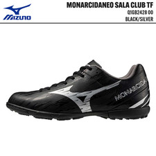 Mizuno MONARCIDA NEO SALA CLUB TF Q1GB242800 Black/Silver Futsal Shoes Japan