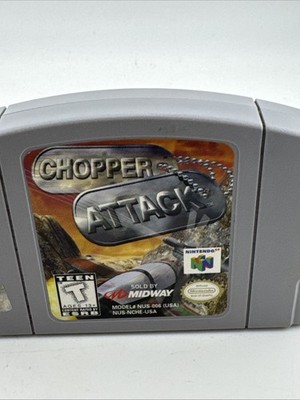 Chopper Attack And BattleTanx ( Nintendo 64)   Bundle Loose Cartridges