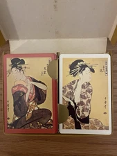 2 Deck Playing Cards Museum Of Fine Arts Boston Kitagawa Utamaro Made In The USA