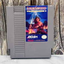Vintage IronSword Wizards  Warriors II Nintendo NES Game Cartridge Only Acclaim