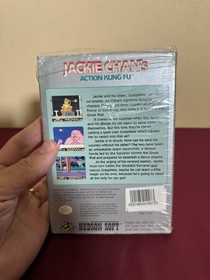 Jackie Chan's Action Kung Fu Nintendo - NES 1990 CIB buone condizioni