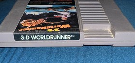 3-D WorldRunner Nintendo 1987 NES 3D WORLD RUNNER 5-Screw Tested