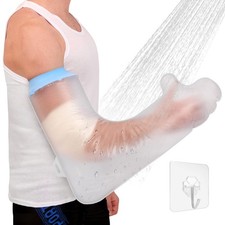 Cast Covers for Shower Arm, Waterproof Cover, Extra - Large Blue 