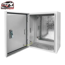 Electrical Enclosure Box 16x16x8'' Wall Mount Junction Outdoor IP65 Steel