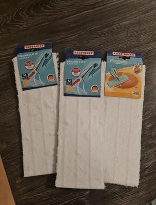 Leifheit 56613 Wischpad Picobello M mico duo Ersatzbezug für alle glatten Böden