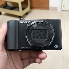 Sony Cyber-shot DSC-HX9V Black Compact Camera 16.2MP 16x Zoom GPS HD IS