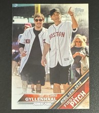 Jake Gyllenhaal 2016 Topps Update First Pitch #FP-2 - Boston Red Sox