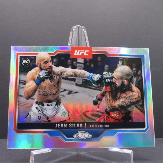 Jean Silva Rookie Refractor - 2025 Topps Chrome UFC - #56