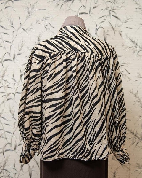 Women Banana Republic Shirt Beige Ramie L