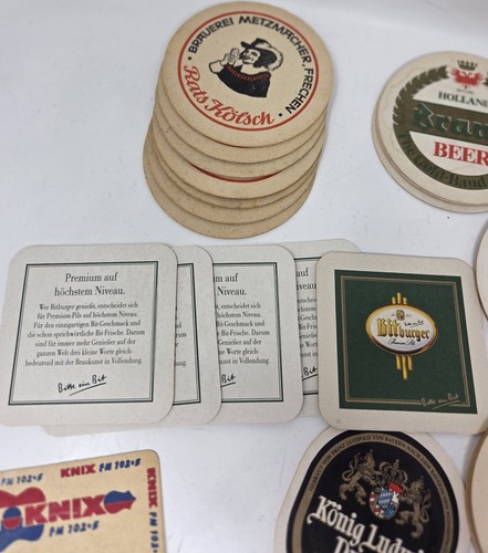 45 Vintage Bierdeckel Kneipe Bar Mix Ratten Kolsch Reissdorf König Ludwig - Bild 21 von 24