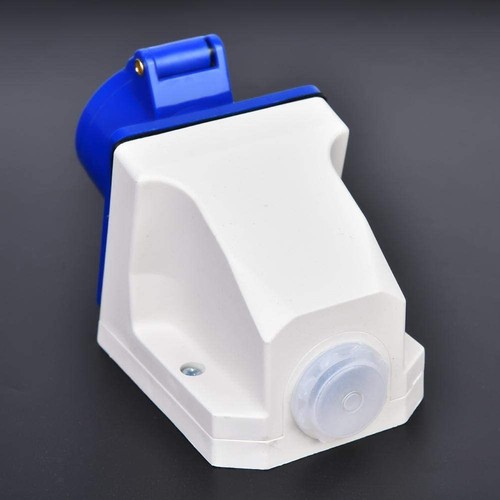 Wall Mounted Industrial Connector with IP44 Rating and High Strength Material - Afbeelding 4 van 12