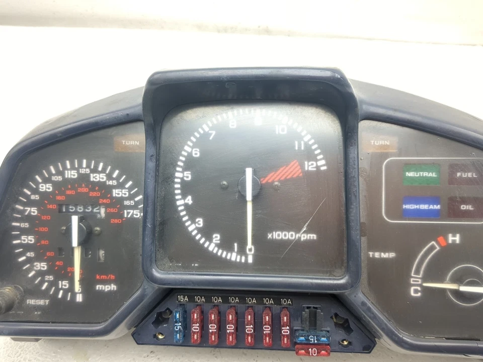 86 87 Honda VFR 700 F Interceptor Gauge Speedometer Tachometer Display - Изображение 3 из 4