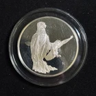 1973 Franklin Mint Marsh Hawk No.34 Sterling Silver 2.13 Oz