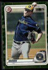 2020 Bowman Zack Brown #BP-34 Camo 