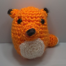 Handmade Crocheted Fox