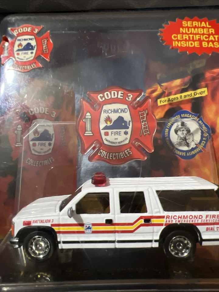 Code 3 Suburban Limited Edition Richmond Fire and Emergency 1:64 Scale In Box - Image 3 of 4