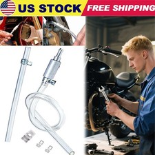Brake Bleeder Hose - One Way Check Valve Tube Bleeding Tool Kit for CarMotorcyle