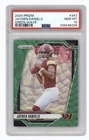 2024 Panini Prizm - Rookies Jayden Daniels #347 Green Wave Prizm (RC) PSA 10