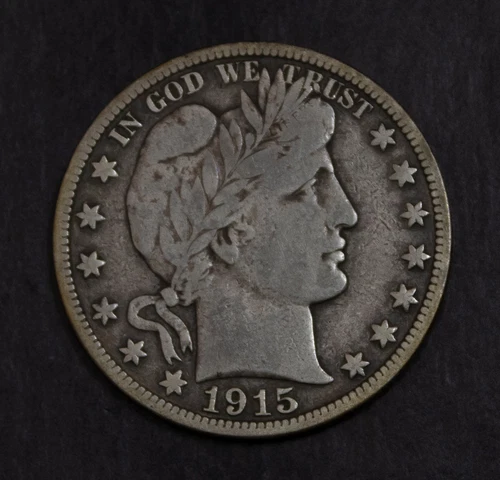 1915 S Barber Half Dollar Fine      Lot 5072