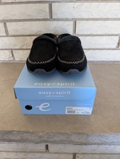Easy Spirit Traveltime Slip-on Women's slipper, Black, 7WW/7 Dbl. Wide, NEW  