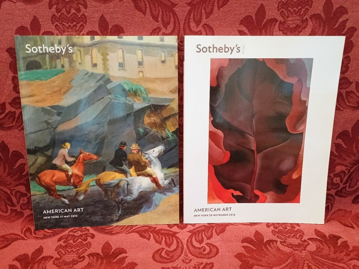 Sotheby's American Art Auction Catalogs - 2009-2016 - Set of 19