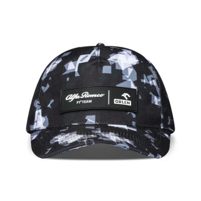 2022 Alfa Romeo Orlen Racing F1 Racing Team Camouflage Baseball Cap - UK STOCK - Image 1 of 4