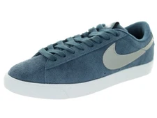 Nike BLAZER LOW GT Squadron Blue Mtllc Silver-Lt Crimson (D) (575) Men's Shoes