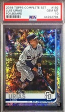 2019 Topps #192 Luis Urias Factory Foilboard SP RC PSA 10 POP 5 (044/162) READ*