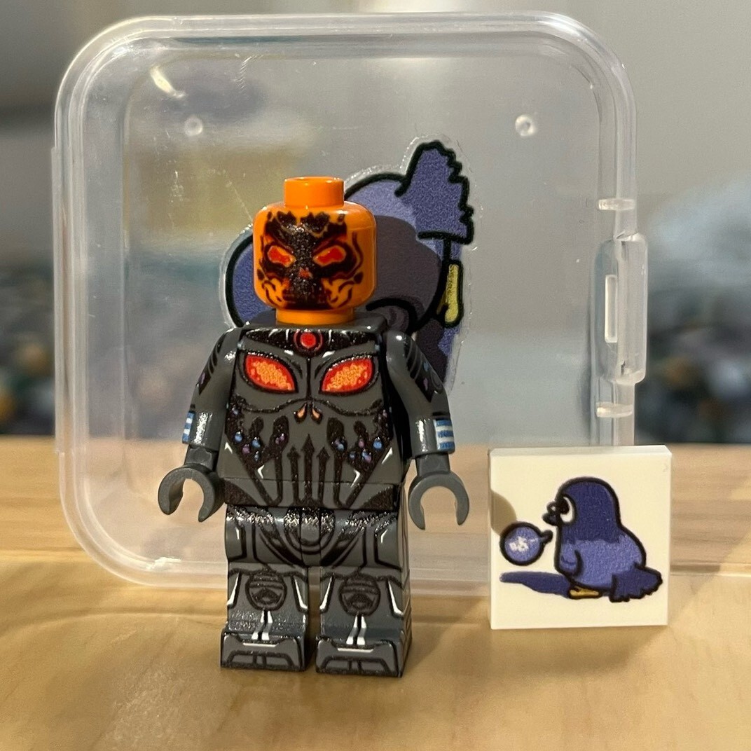 custom mini figure minibrick Cosmic Ghost Rider