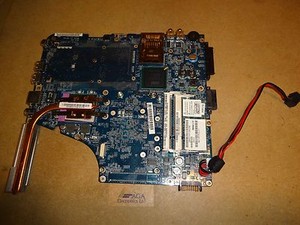 Toshiba Satellite Pro A200 Laptop-Hauptplatine. P/N: K000055770. Getestet