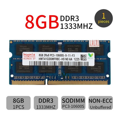 Hynix 32GB 16GB 8GB DDR3 1333MHz PC3-10600S 204Pin SODIMM Laptop Memory SDRAM UK - Picture 9 of 11