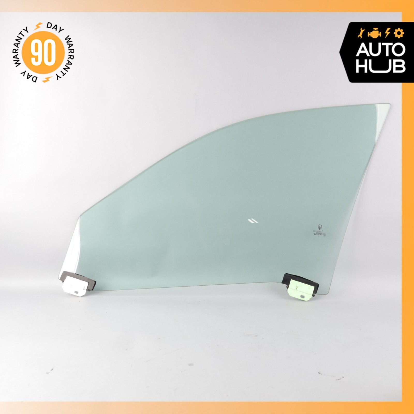03-13 Maserati Quattroporte M139 Front Right Side Door Window Glass OEM